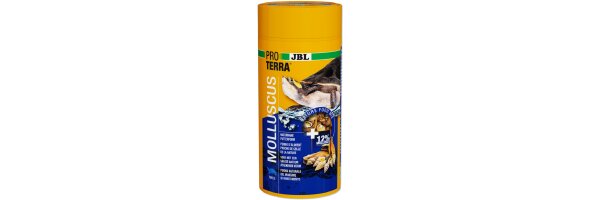 JBL Proterra Molluscus- ganze Schnecken, Gammarus und Fisch Sticks für Wasser- und Sumpfschildkröten