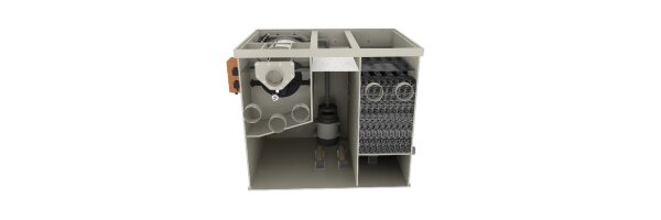 Filtreau-Kombi Trommelfilter mit Biostufen