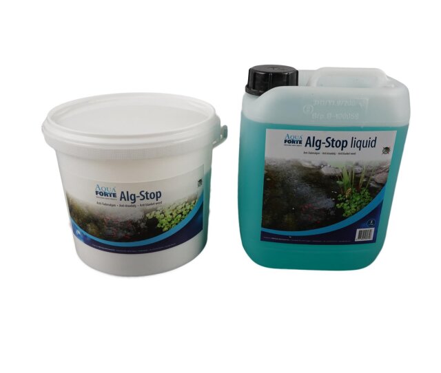 AquaForte Algen Stop Anti Fadenalgen Granulat flüssig, in 2,5/5/10 kg/Liter