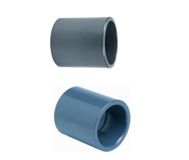 Cepex PVC Muffe für 40 mm Rohrverbindungen beiseitige Klebemuffe