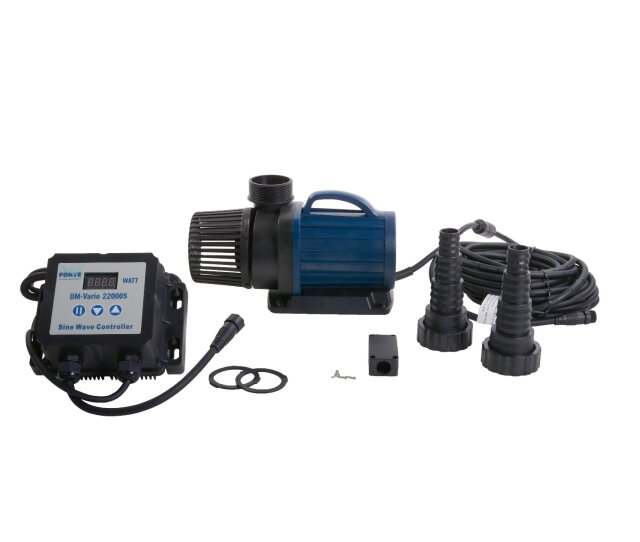 Aquaforte regelbare Teichpumpe DM Vario 30000 S  115 bis 335 Watt