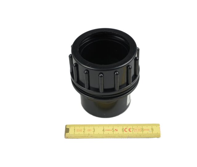 Xclear 50 mmTankverschraubung mit PVC Gewinde für Teiche