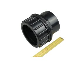 Xclear 63 mmTankverschraubung mit PVC Gewinde für Teichbau