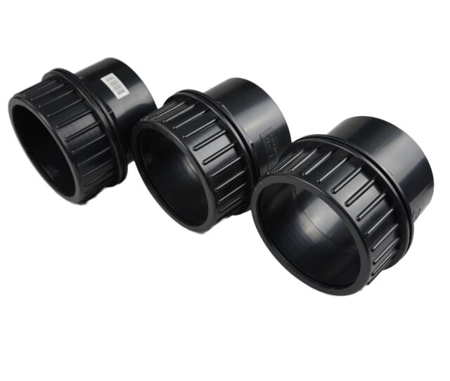Xclear 3 x 110 mm Tankdurchführung Tankverschraubung schwarz