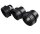 Xclear 3 x 110 mm Tankdurchführung Tankverschraubung schwarz