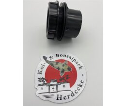 Aquaforte 50 mm Tankverschraubung/Tankdurchführung Folienflansch Gewinde