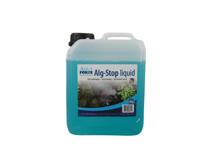 AquaForte Alg-Stop flüssig 2,5 Liter  für 75 QBM  Anti Fadenalgen  Algenkiller