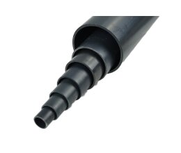 Cepex 160 mm PVC Druckrohr D=160 x 6,2 mm L=1 mtr PN10 grau