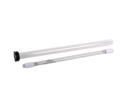 Aquaforte 40 Watt Set Amalgam Lampe & Glas für Tauch UVC ca 40 cm