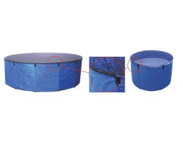 AQUAFORTE Ø 120 x H 60 Flexi Bowl Hälterungsbecken Quarantänebecken Koi