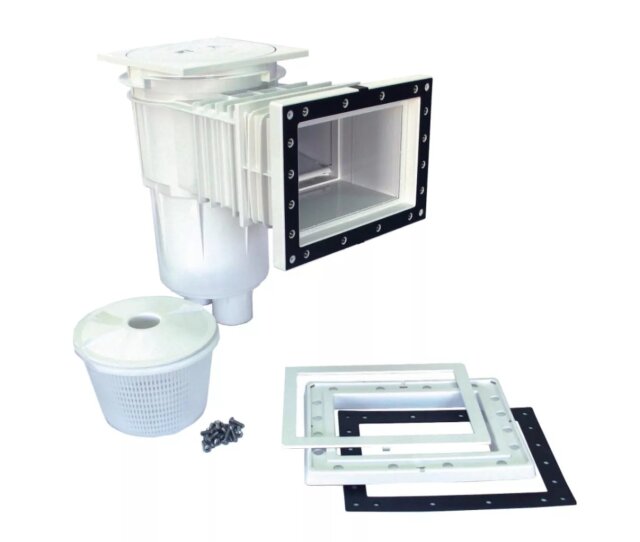 AstralPool Skimmer Breitmaul Set mit 15 Liter für PVC Folienbecken