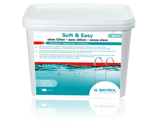Bayrol Pooldesinfektion Soft & Easy 4,8 kg ohne Chlor für 20 m³
