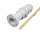 Pool Wanddurchführung für Pools für Düsen und Einlaufgitter 250mm x 1½" Einbauteile
