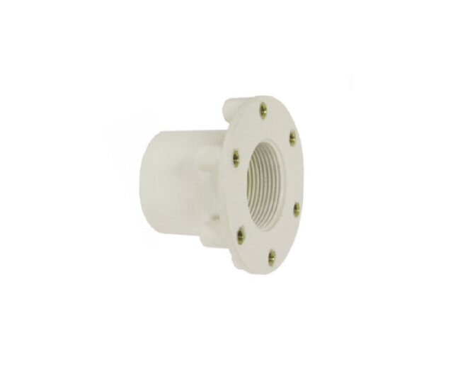 Pool Wanddurchführung für Pools für Düsen und Einlaufgitter 61mm 50mm x 1½"