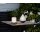 LED- Solar Tischleuchte Caldera Flackereffekt 15 x 12 cm Höhe Garten und Camping