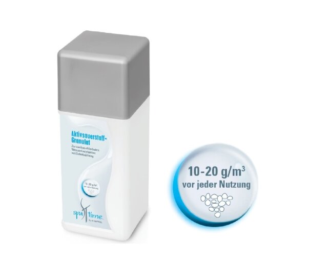 Bayrol Aktivsauerstoff Granulat SpaTime Wasserdesinfektion für Whirlpools 1 kg