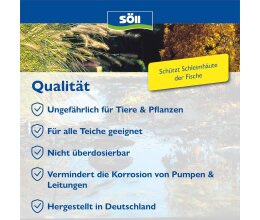 Söll Wasseraufbereiter 0,25 Kg Teichstarter  für 2,5 Qbm