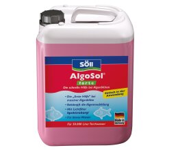 Söll Algenentferner 2,5 Liter AlgoSol® forte für 50 Qbm Teichwasser