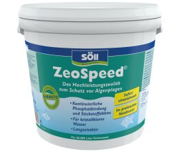 Söll ZeoSpeed® 10 Kg Zeolith Phosphat& Stickstoff Binder 20 Qbm Teichwasser