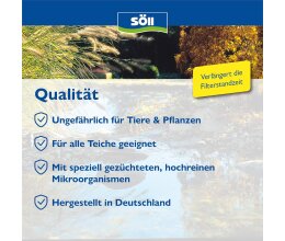 Söll Filterstarter 100 Gr. Filterstarter Bakterien für Teiche