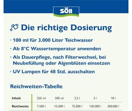 Söll Bakterien Filterstarter 10 Liter BioBooster für Teiche