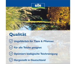 Söll klarer Teich 3 Kg Dr. Roths TeichKlar für 60 Qbm Teiche
