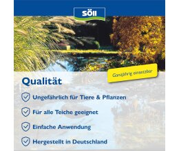 Söll Teichschlammentferner 0,5 Kg für 10 Qbm Teiche