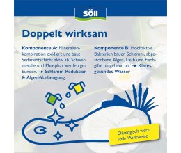 Söll Teichschlammentferner 2,5 Kg für 50 Qbm Teiche