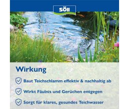Söll Teichschlammentferner 5 Kg für 100 Qbm Teiche
