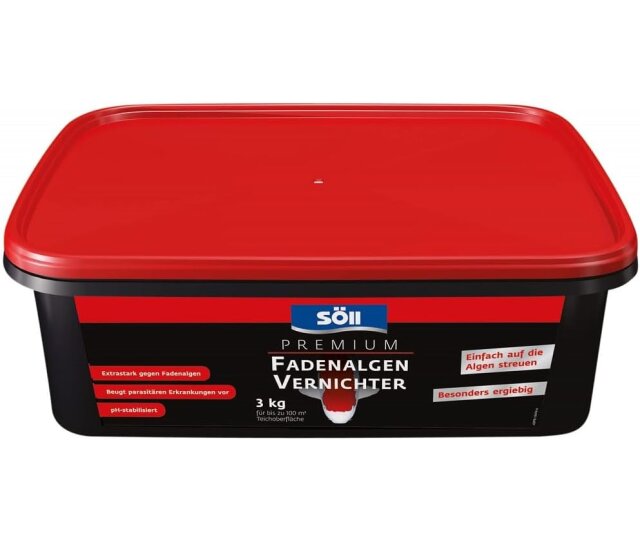 Söll Premium Fadenalgenvernichter 3 Kg für bis zu 100 Qm Teichoberfläche
