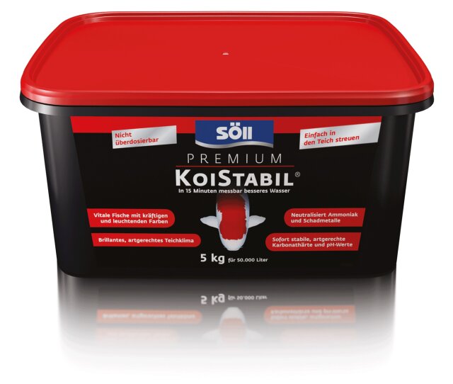Söll Teichpflege 5 Kg Premium KoiStabil Wasseroptimierer für 50 Qbm