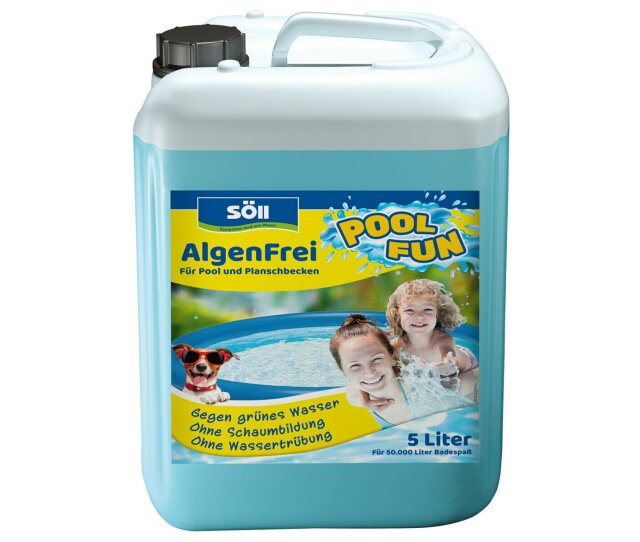 Söll Algenentferner Pool 5 Liter AlgenFrei für 50 Qbm