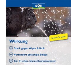 Söll Springbrunnen Klar 1000 ml für 10.000 Liter