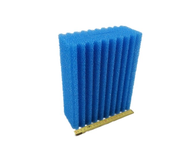 Filterschwamm Biotec 5.1/10.1 Filter grob blau 24,5 x 19,5 x 9cm passt auch für Oase