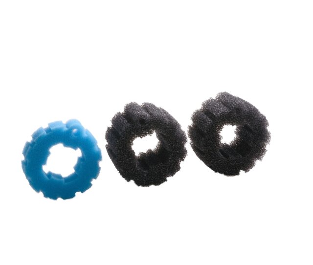Filterschwamm Oase Biopress 4000/5000 Filter Set 1x blau 2x schwarz passt auch für Oase