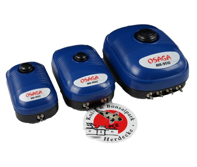 Osaga Membranbelüfter MK 9510/ 600 l/h regelbar MK Serie Teichluftpumpe