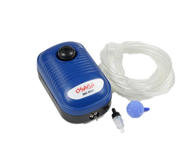Osaga Membranbelüfter MK 9501 Set 4  regelbare Teichluftpumpe