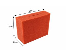Ersatzschwamm Set für Oase Biotec 10 Teichfilter 3 x rot 3 x blau passt auch für Oase