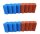 Set Biotec 18 Filterschwamm Filter Patrone 8 x grob blau 8 x fein rot passt auch für Oase
