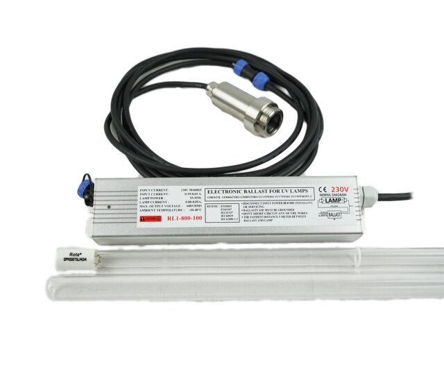 Rota UVC Montageset 60 Watt normal mit Kabel