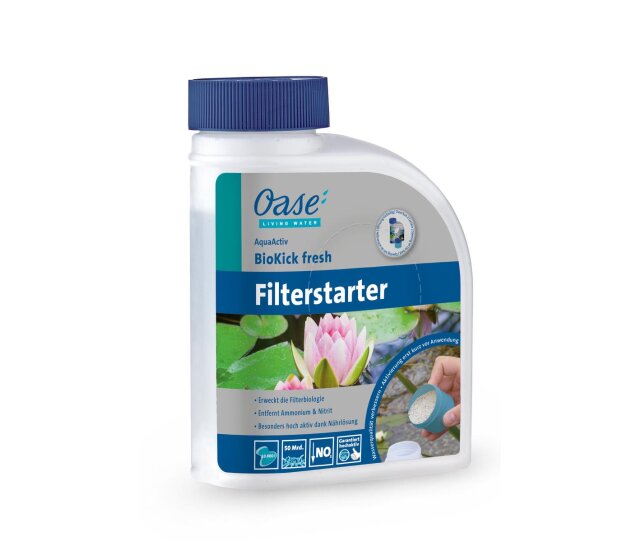 Oase Filterstarter AquaActiv BioKick fresh 500 ml für 10 Qbm