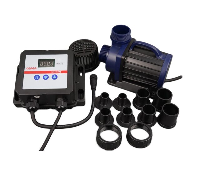 Osaga regelbare Teichpumpe OHE Variomatix 10000 34- 85 Watt