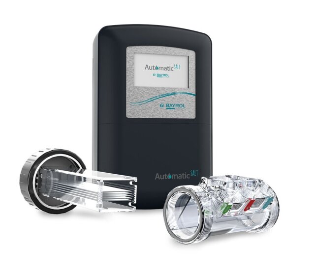 Bayrol Automatic Salt AS7 Salzelektrolyse inkl. pH- und Redoxmodul für Pools bis 140 m³