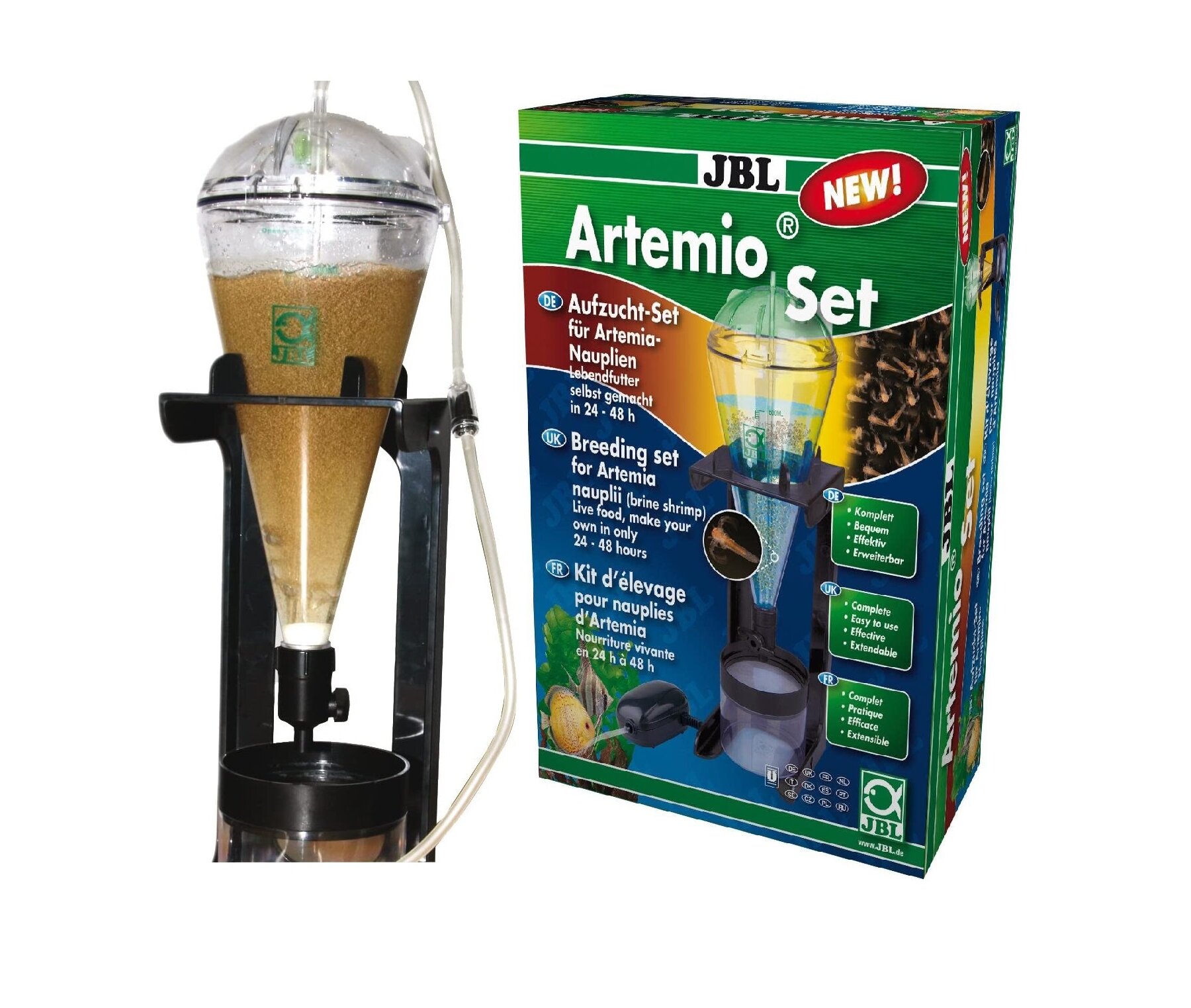 JBL ArtemioSet, complete artemia set - voor de mooiste aquariumplanten en producten