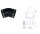 Air Aqua Flexibele Gummi Bogen 45 Grad 40 mm