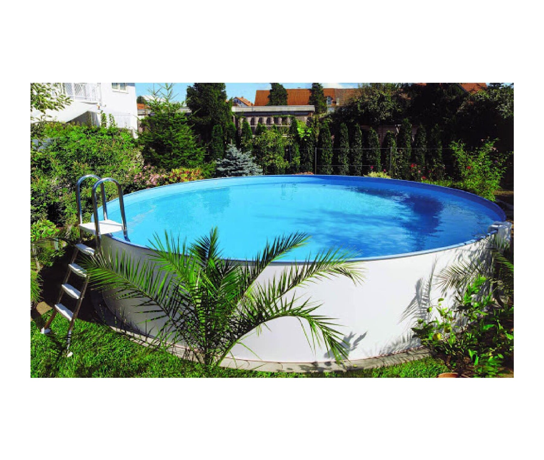 Stahlwandpool Rund 400 X 150