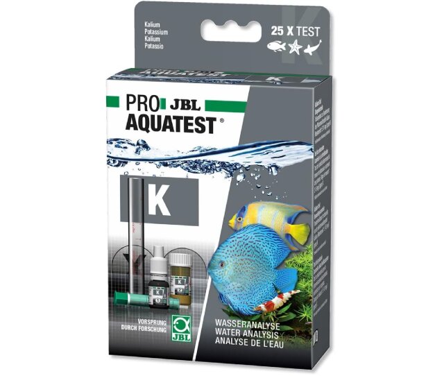 JBL PROAQUATEST K Kalium Schnelltest Kaliumgehalts Süßwasser-Aquarien