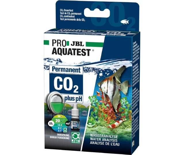 JBL PROAQUATEST CO2-pH Test Säure-/Kohlendioxidgehalt in Süßwasser-Aquarien