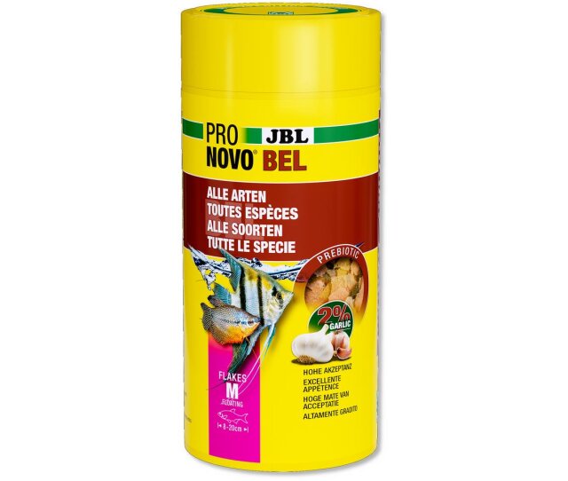 JBL Pro NovoBel 1000 ml Hauptfutter-Flocken für alle Aquarienfische