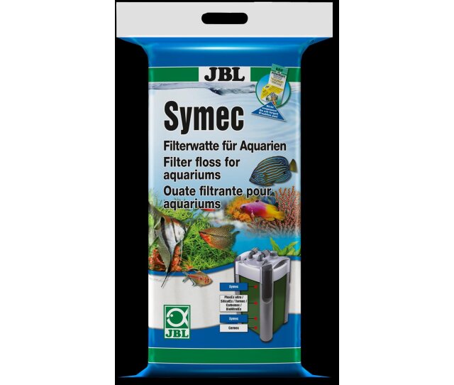 JBL Filterwatte Symec 1000 g für Aquarien gegen Wassertrübungen